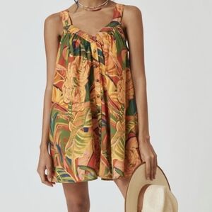 Farm Rio x Anthropologie Tropical Mini Dress
